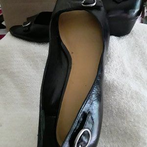 Nine West Open Toe Black Shoes
